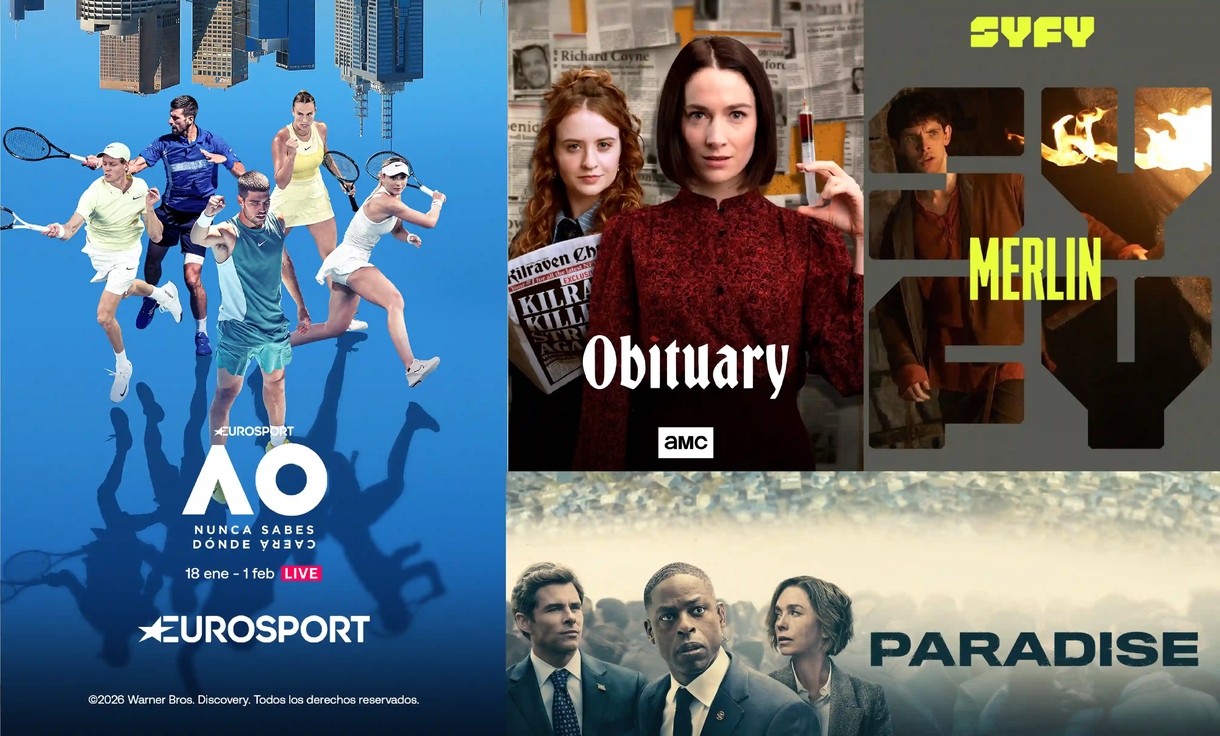 ¿Entre tus propósitos de 2026 está disfrutar de más pelis y series? ¡No te pierdas las novedades de enero de Agile TV!