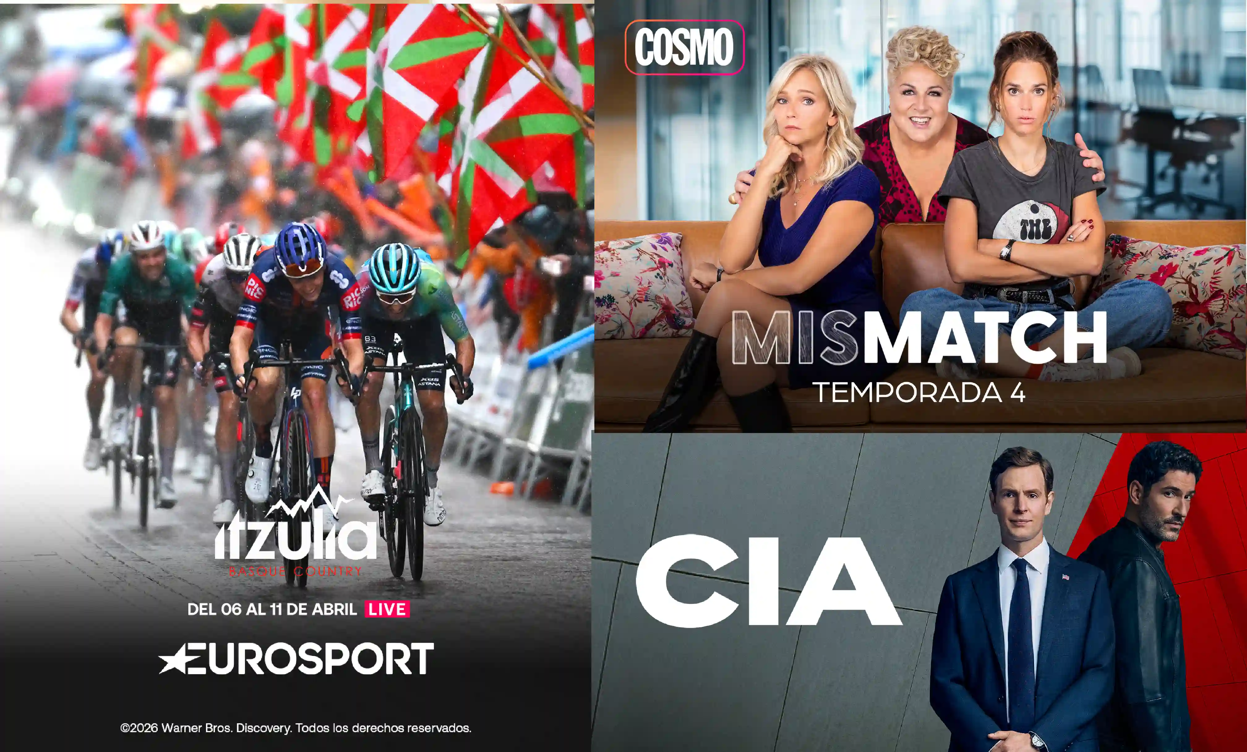 ¡En abril, novedades en TV mil! 