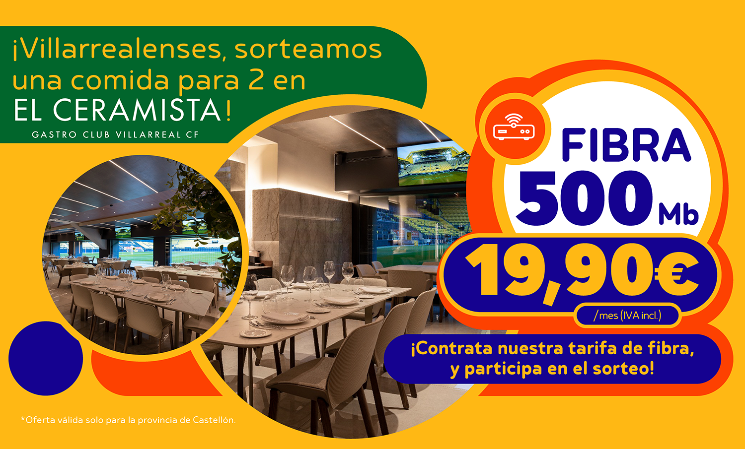 Si eres de Vila-real, ¡apúntate este SORTEO con el que te vas a chupar los dedos!
