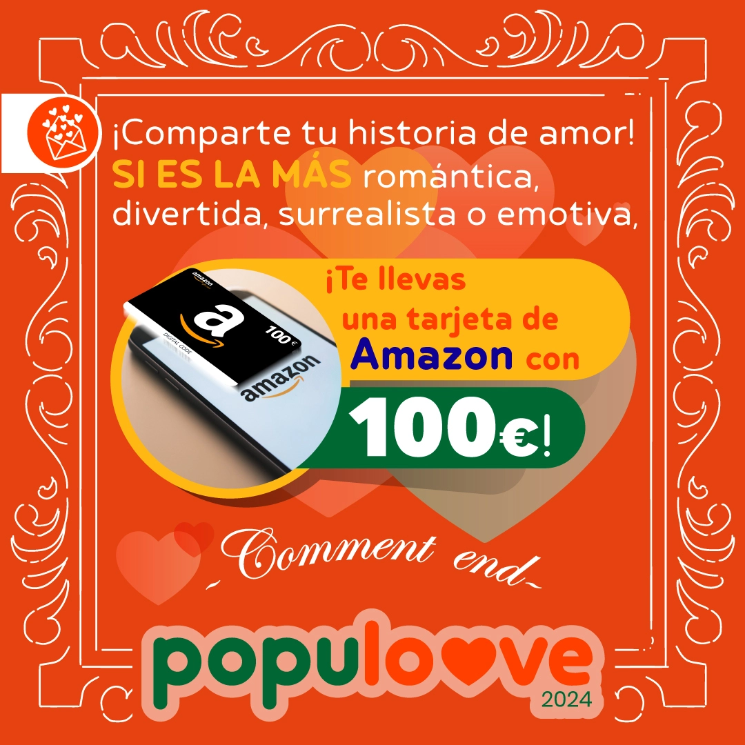 Comparte tu historia de amor y gana una tarjeta Amazon de 100€