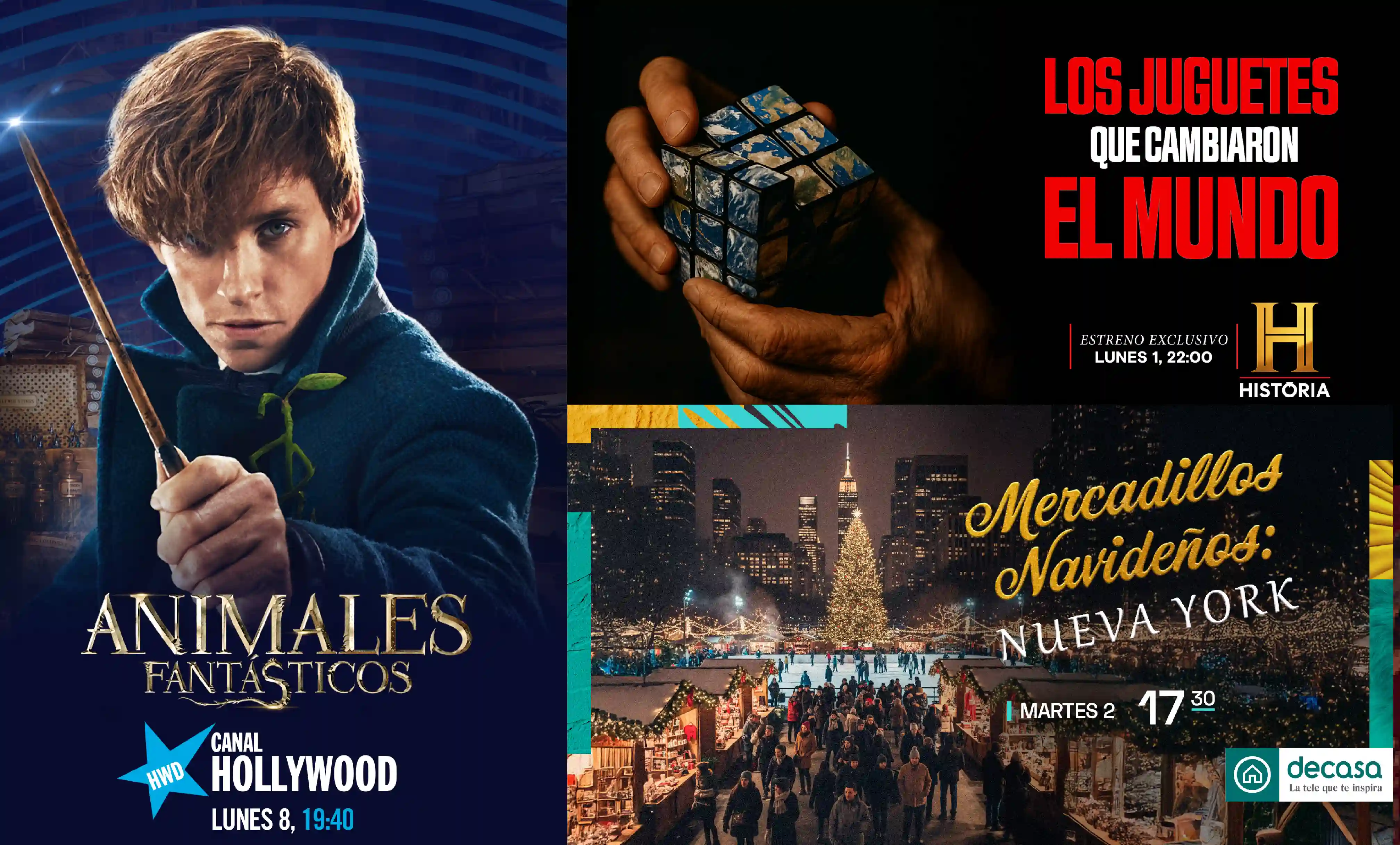 Disfruta de una dulce y entretenidísima Navidad con las novedades de diciembre de Agile TV